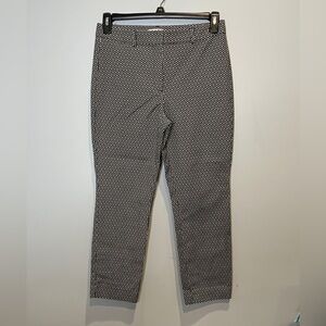 White House Black Market Geometric Women’s Pants - Size 8